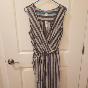 Gap Striped Jumpsuit
